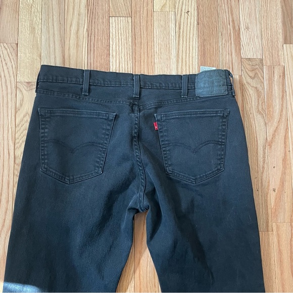 Levi's Jeans Mens 38 X 31 Black 541 Athletic Taper Fit Denim Cotton Western - Picture 11 of 13